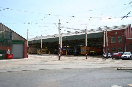 Blackpool Tramway Rigby Road depot