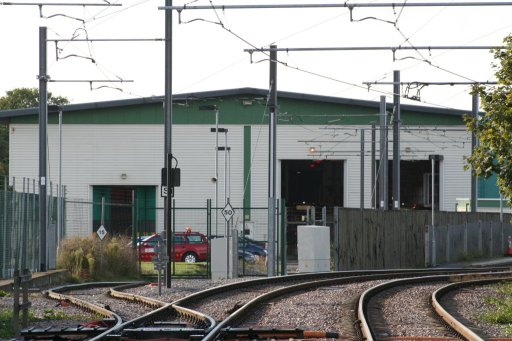 Croydon Tramlink Therapia Lane depot