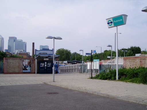 Docklands Light Railway station at Mudchute
