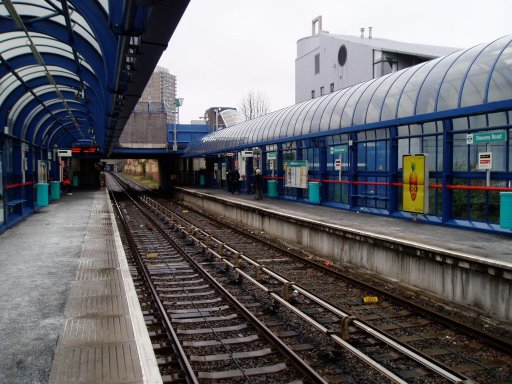 Docklands Light Railway station at Devons Road