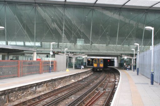 Docklands Light Railway station at Stratford (Low Level)