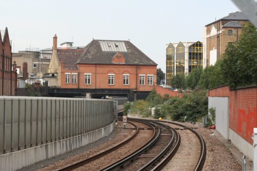 Docklands Light Railway station at Stratford High Street