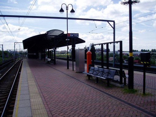 Metrolink stop at Cornbrook