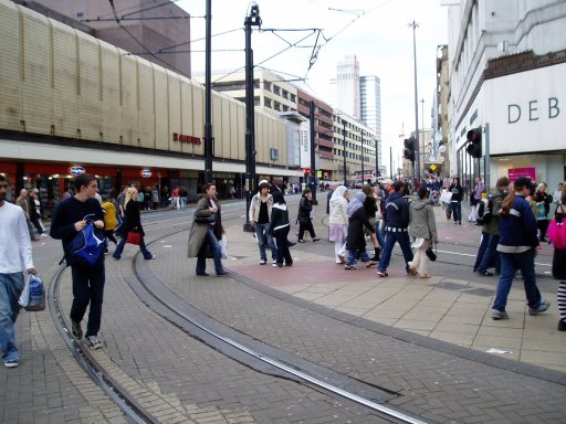 Metrolink City route at High Street