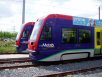 thumbnail picture of Midland Metro tram Wednesbury depot at Wednesbury depot