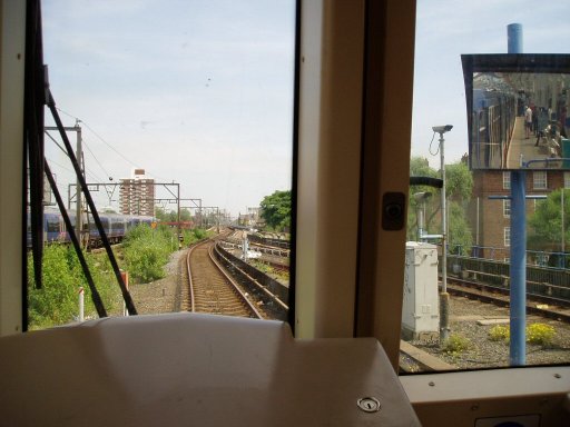 Docklands Light Railway Bank route at Shadwell