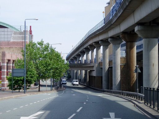 Docklands Light Railway Bank route at near Westferry