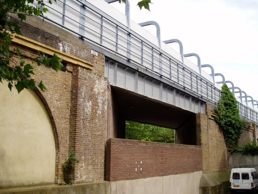 Docklands Light Railway Bank route at near Westferry