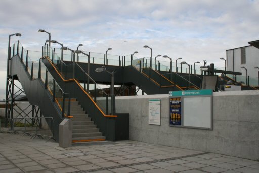 Docklands Light Railway station at King George V