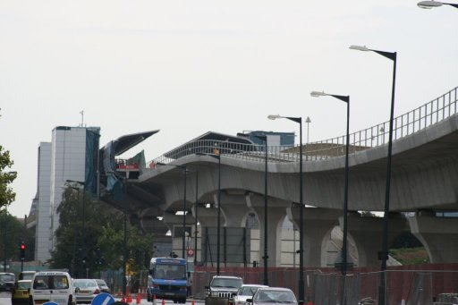 Docklands Light Railway station at lcy archive