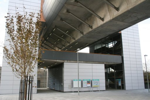 Docklands Light Railway station at Pontoon Dock