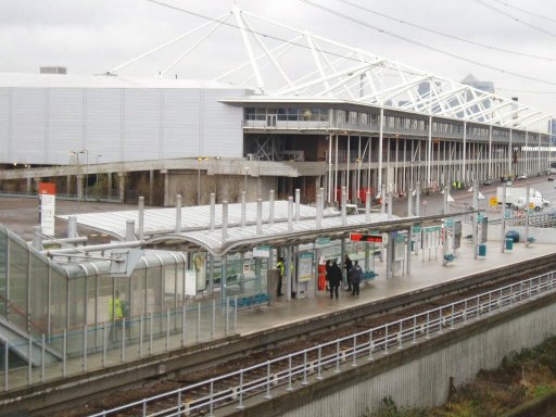 Docklands Light Railway station at Prince Regent