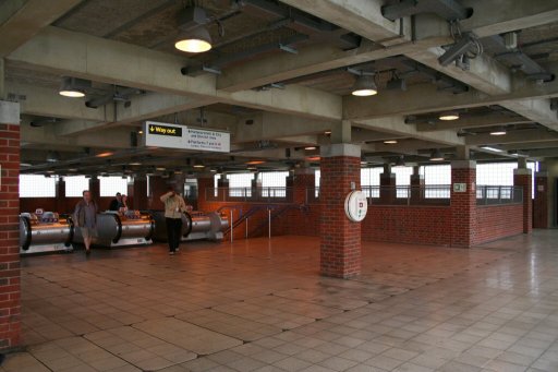 Docklands Light Railway station at West Ham