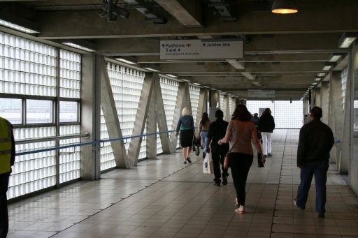 Docklands Light Railway station at West Ham