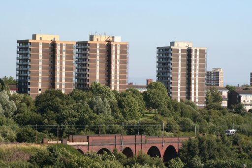 Metrolink bury route at Smedley Viaduct