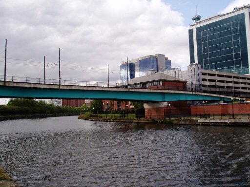 Metrolink Eccles route at Pomona