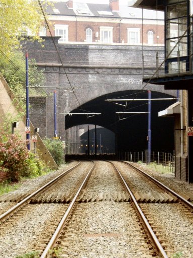 Midland Metro Line One at Jewellery Quarter