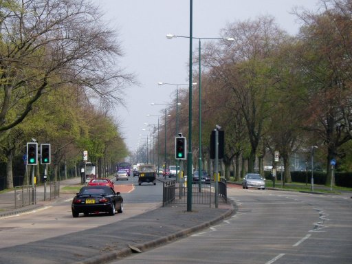 Nottingham Express Transit Line Three at University Boulevard