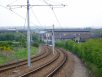 Sheffield Supertram: Looking towards Crystal Peaks