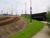 Sheffield Supertram: Old railway bridge near Nunnery depot