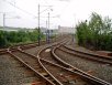 Sheffield Supertram: Junction to the west of Nunnery depot