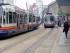 Sheffield Supertram: Trams on High Street