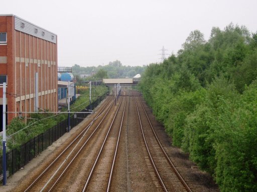 Sheffield Supertram Route at Carbrook