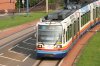 thumbnail picture of Sheffield Supertram tram 107 at between Park Grange and Arbourthorne Road
