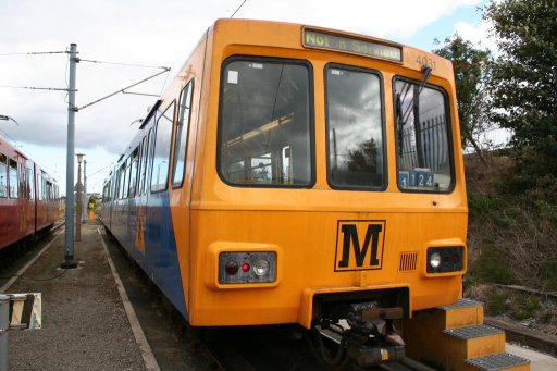 Tyne and Wear Metro unit 4031 at Gosforth depot