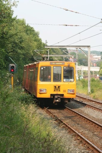 Tyne and Wear Metro unit 4089 at Heworth