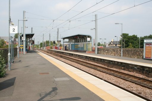 Tyne and Wear Metro station at East Boldon