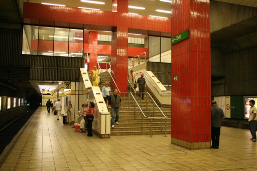Tyne and Wear Metro station at Gateshead