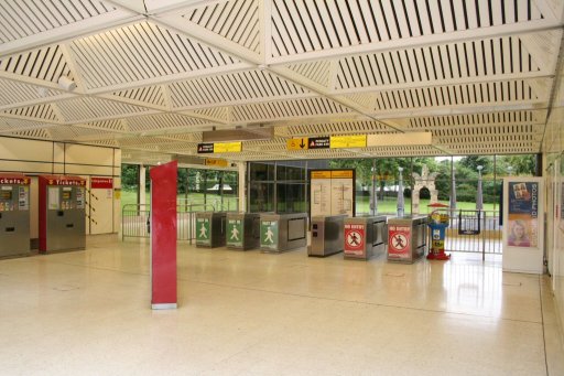 Tyne and Wear Metro station at Jesmond