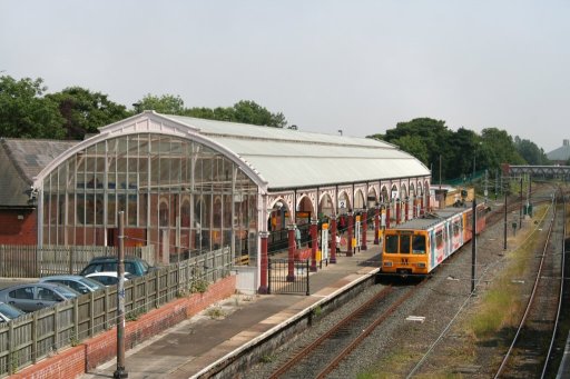 Tyne and Wear Metro unit Monkseaton at Monkseaton station