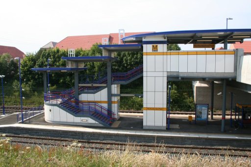 Tyne and Wear Metro station at Northumberland Park