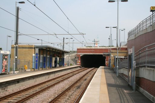 Tyne and Wear Metro station at Pallion