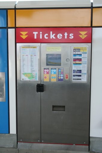 Tyne and Wear Metro ticket machine