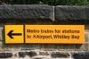 thumbnail picture of Tyne and Wear Metro sign at Ilford Road station