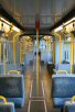 inside of Metro train
