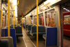 inside of Metro train