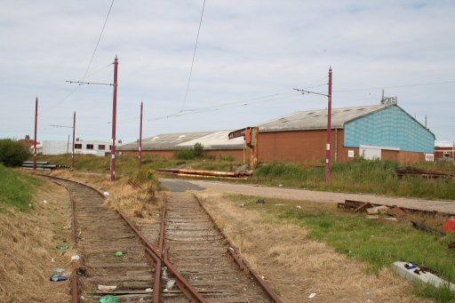 Blackpool Tramway tram stop at Thornton Gate