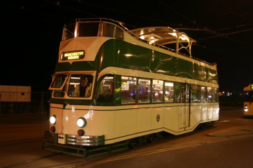 Blackpool Tramway tram 706 at Manchester Square