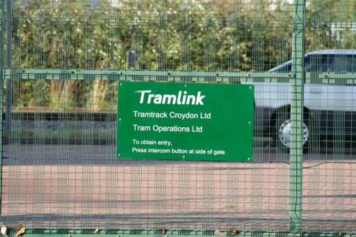 Croydon Tramlink Therapia Lane depot