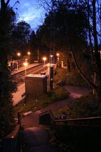 Croydon Tramlink tram stop at Morden Road