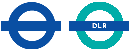 TfL and DLR logos