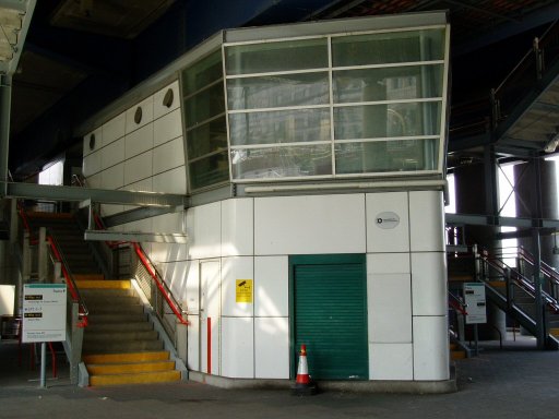 Docklands Light Railway station at West India Quay