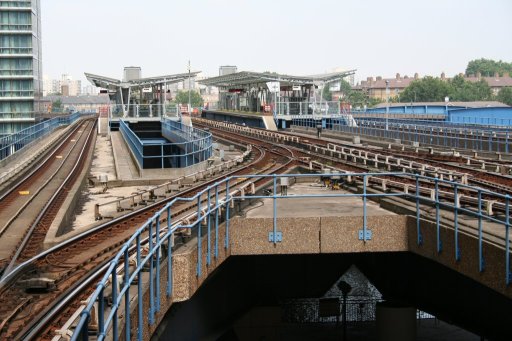 Docklands Light Railway station at West India Quay