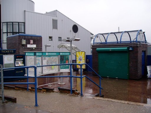 Docklands Light Railway station at Devons Road