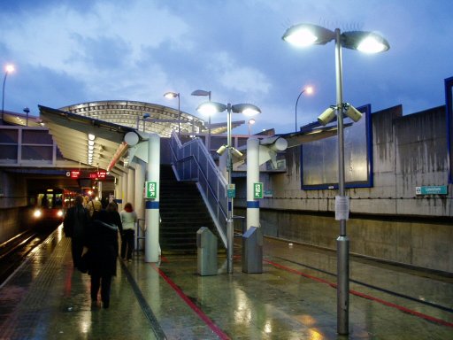Docklands Light Railway station at Lewisham