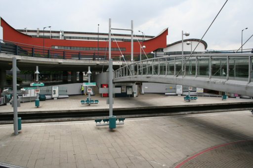 Docklands Light Railway station at Cyprus